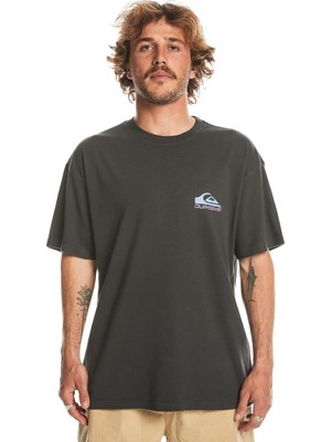 Myg Plus Quiksilver Take Us Back Logo Ss Siyah Erkek Tshirt Siyah M