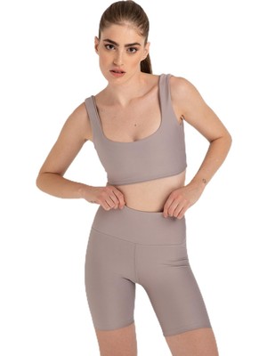 Myg Plus Sheısmono Toparlayıcı Bra Spor Sütyeni Gri (Gri/xs)