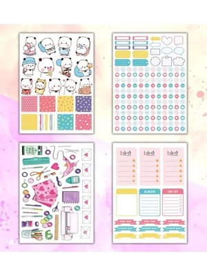 Myg Plus Rengarenk Sticker Kitabı, 24X17 cm 16 Sayfa