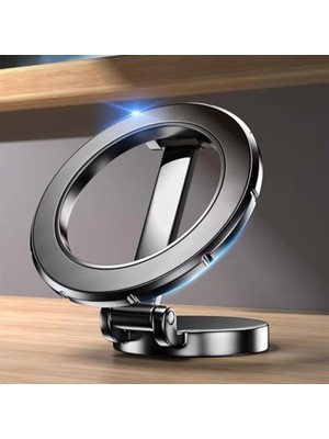 Myg Plus Güçlü Mıknatıslarla 360 Derece Dönme Özelliğine Sahip Araç Içi Telefon Tutucu