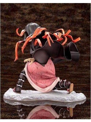 Myg Plus 17 cm Nezuko Kamado Aksiyon Figürü - Demon Slayer