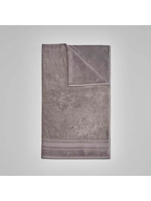 Pratik Ev Soft Pamuk 50X85 cm Yüz Havlusu, Koyu Gri