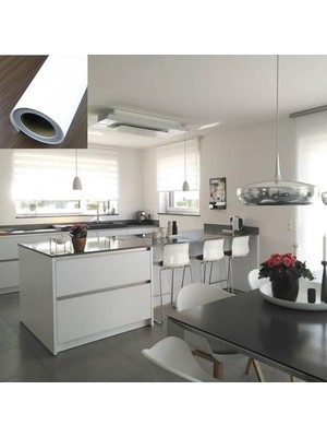 Pratik Ev Mat Beyaz Mobilya ve Dolap Kaplama Folyosu 62CMX4M KAPFOLMAT62X4
