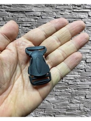 Pratik Ev Çanta; Unisex Plastik Tokası 2 Cm, Tek Ebat, 2cmklips, Siyah 2 Cm, Üniseks-Yetişkinler