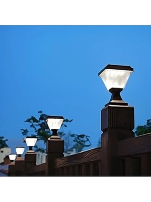 Pratik Ev 30W Solar Bahçe Armatürü Seti, Üstü