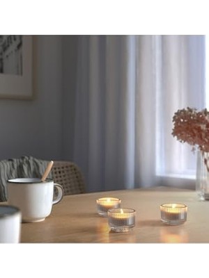 Pratik Ev Finsmak Fener Mumluk, Saydam Cam, 6'lı Set