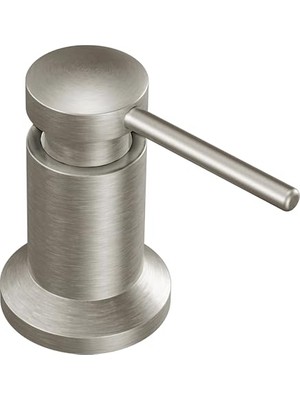 Pratik Ev 3942SRS Mutfak Sabunluğu, Üst Lavabo, Doldurulabilir Şişe, Leke Tutmaz, Paslanmaz Çelik