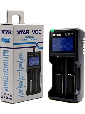 Pratik Ev LADEGERXE4T 2 SCHXE4CHTE USB Girişi Renkli Ekran 18350-18700 14500 16340 17500'LI-ION Batarya Şarjı
