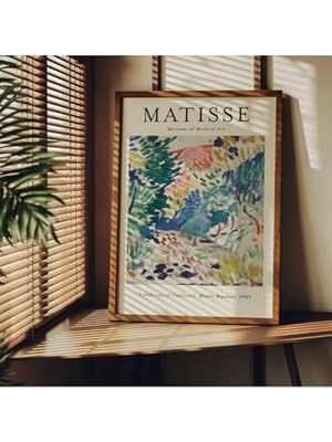 Pratik Ev Matisse Çerçevesiz Poster; Modern Dekoratif Çerçevesiz Poster, Tablo, Matisse-3,21 x 30