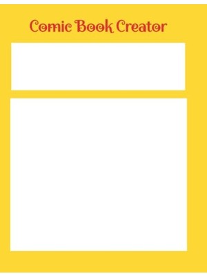 Pratik Ev Comic Book Creator: 100 Page; 8.5X11 Blank Comic Book With Grid For Your Designs, Blank Cover With Block For Title And Front And Back Page Picture.
