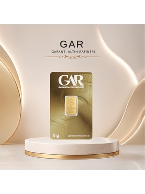 Gar 3 Adet 5 gr 24 Ayar  995 Altın