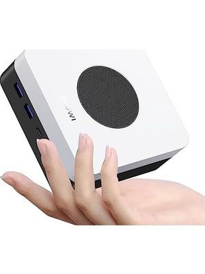 Pratik Ev Larkbox x Mini Pc; Intel N150 (3.6ghz, Tdp 15W), 12GB Lpddr5 512G Ssd, 4K Üçlü Ekran, Windows 11 Mini Bilgisayar, Usb3.2, Wifi 6, Bt5.2, Hdmı, 2.5g Lan, Vesa
