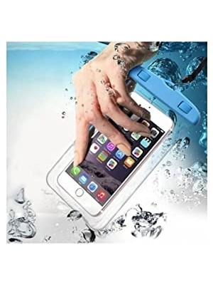 Pratik Ev Tüm Telefonlarla Uyumlu Askılı Su Geçirmez Telefon Kesesi