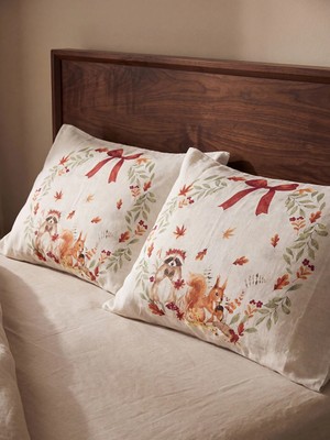 Lc Waikiki Yeni Sezon Karışık Baskılı Yastık Kılıfı 2'li 50X70 cm
