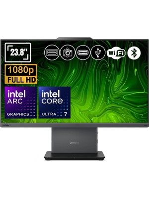 Lenovo Thinkcentre Neo 50A 13QGA000TR Ultra 7 256V 16GB 512GB SSD 23.8" Fhd IPS Aı All In One