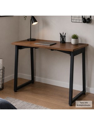Vilinze Biga Sabit Mdf Metal Ayak Çalışma Ofis Masası