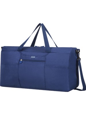 Samsonite Lacivert Katlanabilir Seyahat Çantası Kullanıma Uygun Dayanıklı Malzeme
