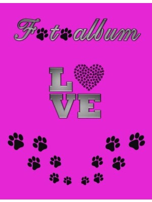 Pratik Ev Fotoalbum Haustiere Papageien Hamster Meerschweinchen Kaninchen Tauben Hasen Mäuse Ratten Frettchen Sittiche Wellensittiche Vögel Hunde Katzen ... Foto Tagebuch Stammbaumbuch Andenken Pink 03