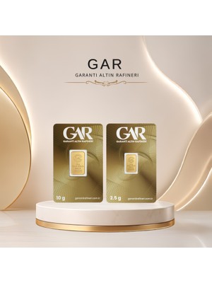 Gar 12,5 gr 24 Ayar (995) Altın