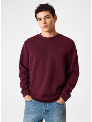 Back And Bond Bordo Erkek Sweatshirt BSW1205200000