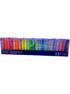 Kraf Fosforlu Kalem Desk Set 365 23 Lü