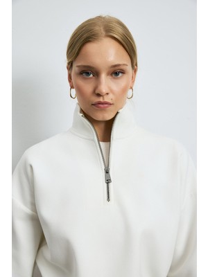 Lufian Portman Kadın Örme Sweatshirt
