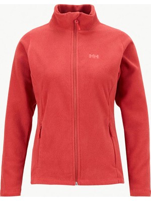 Helly Hansen W Fullzıp Polar Mont Poppy Red