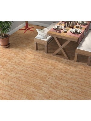 Pratik Ev Yer Kaplama Zemin Folyosu 65X130 cm Ahşap Parke