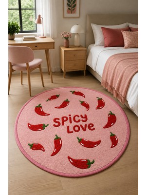Rugs Modern Halı Alya Nova Özel Tasarım Pudra, Kırık Beyaz ve Kırmızı Ince Dokuma Salon Halısı