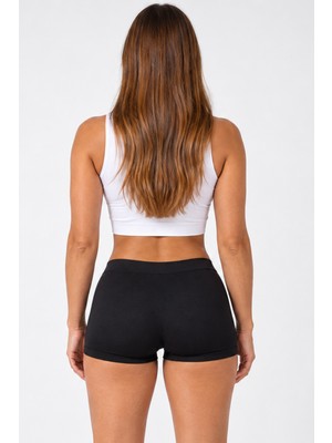Gymhams Kadın Dikişsiz Seamless Boxer Külot, Iç Çamaşırı – Ince, Esnek ve Yumuşak Dokulu Kısa Boxer Şort