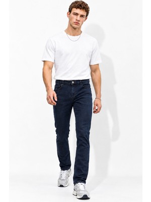 Vena Erkek Kalimnos Rinse Comfort Fit Jean Pantolon-Rinse