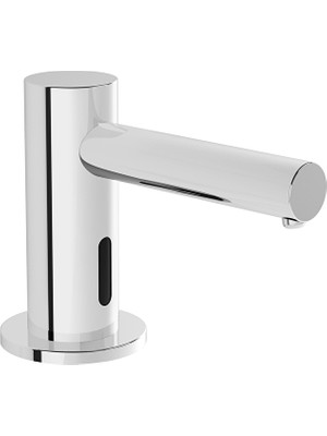 VitrA A44699 Origin Temassız Sıvı Sabunluk Tezgah Üzeri, Elektrikli, Kısa, Krom