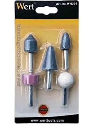 W 6205 Mini Taşlama Seti, (5 Parça)