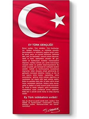 Pratik Ev Gençliğe Hitabe Tablosu 80 x 160