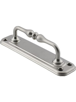 Saclı El Tutamagı Çekme Kolu Kapı Tutma Kulbu 18,5 cm Krom Metal Kulp Kapı Tutamağı