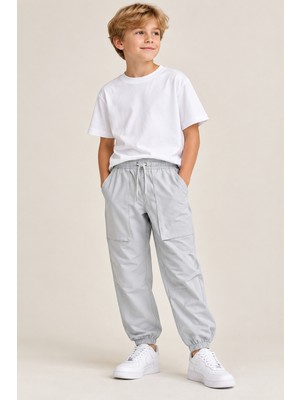 Ugly Duck 08-14 YAŞ ERKEK ÇOCUK ORIGINAL MARINES LASTİKLİ PANTOLON - GRİ