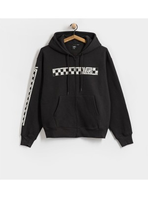 Vans Vans Racing Full Zip Erkek Sweatshirt VN000WT2BLK1
