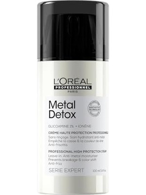 Pratik Ev Metal Detox Yüksek Korumalı Saç Bakım Kremi, Isı ve Elektriklenme Karşıtı Bakım, 100 ml