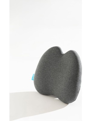 Ortopedik Visco Lüx Bel Yastığı Ofis Araba Koltuk Yastığı 39X39X11 cm