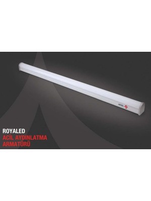 Arsel Royaled RL-8113 Acil Aydınlatma Armatürü Sürekli ve Kesintide 180 Dak. Yanan LED Lamba