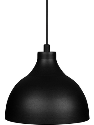 Retro Rustik Model Modern Metal Tekli Sarkıt Avize Cafe Siyah Tek Ebat 3506-SVM20BLK