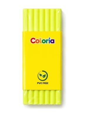 Pratik Ev Dordoi Coloria Pvc Içermeyen Çevre Dostu Silgi – 6 cm Neon Sarı