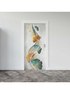 Pratik Ev Kapı Giydirme Kapı Sticker Folyosu Modern Sanat