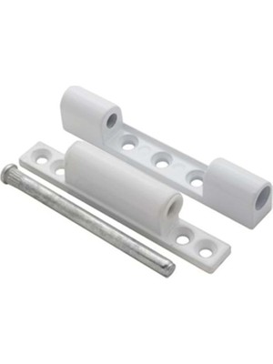 Pvc Pimapen Kapı ve Pencere Menteşesi 95MM, Beyaz, 2