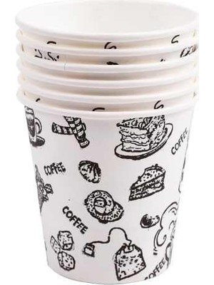 Luord-Store 307 Karton Bardak 7 Oz 6 Lı