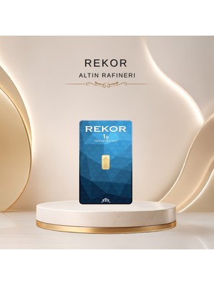 3 Adet 1 gr 24 Ayar Altın ( Rekor )
