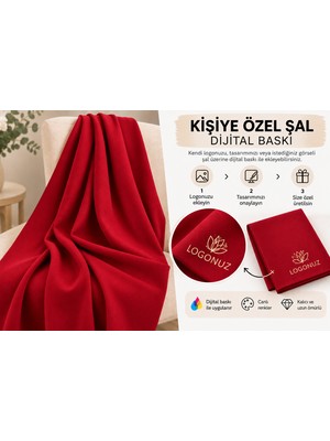 Kişiye Özel Logo Baskılı Polar Şal – 10ADETDIJITAL Baskı Kurumsal Firma Şalı
