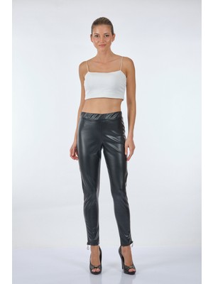 Vedi Minimalist Deri Tayt - Günlük & Gece - Slim Fit