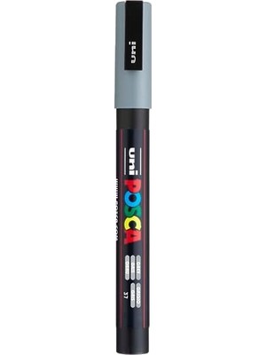 Pratik Ev Pc-3m Su Bazlı Poster Markörü, Gri