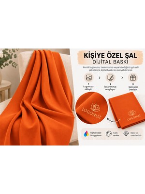 Kişiye Özel Logo Baskılı Polar Şal – 10ADETDIJITAL Baskı Kurumsal Firma Şalı